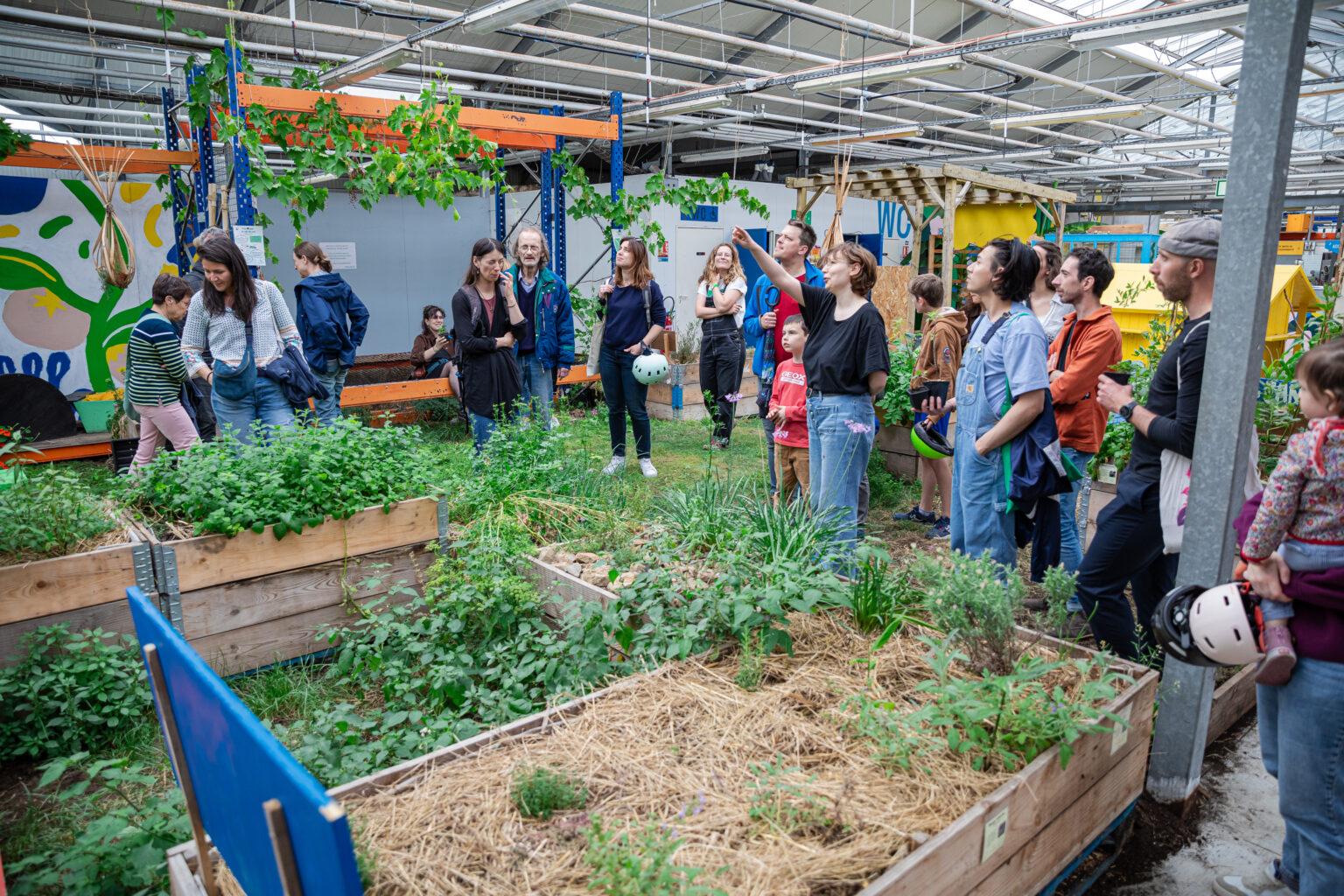 Visite de l'Agronaute avec l'association La Sauge