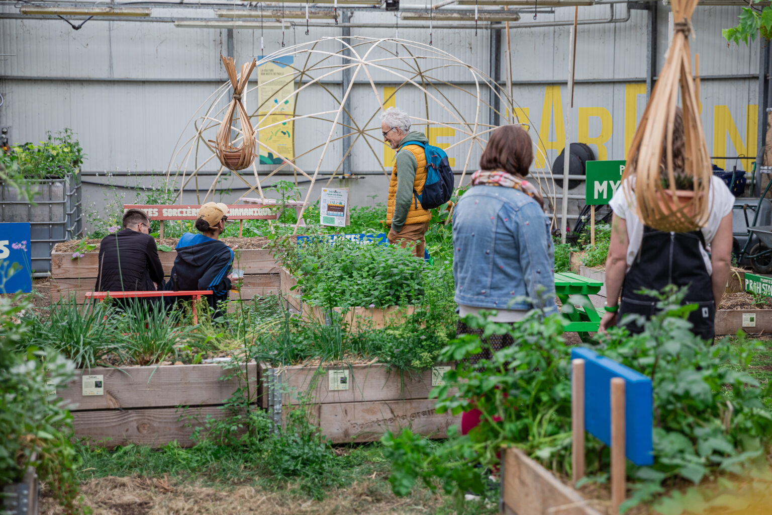 Visite de l'Agronaute avec l'association La Sauge