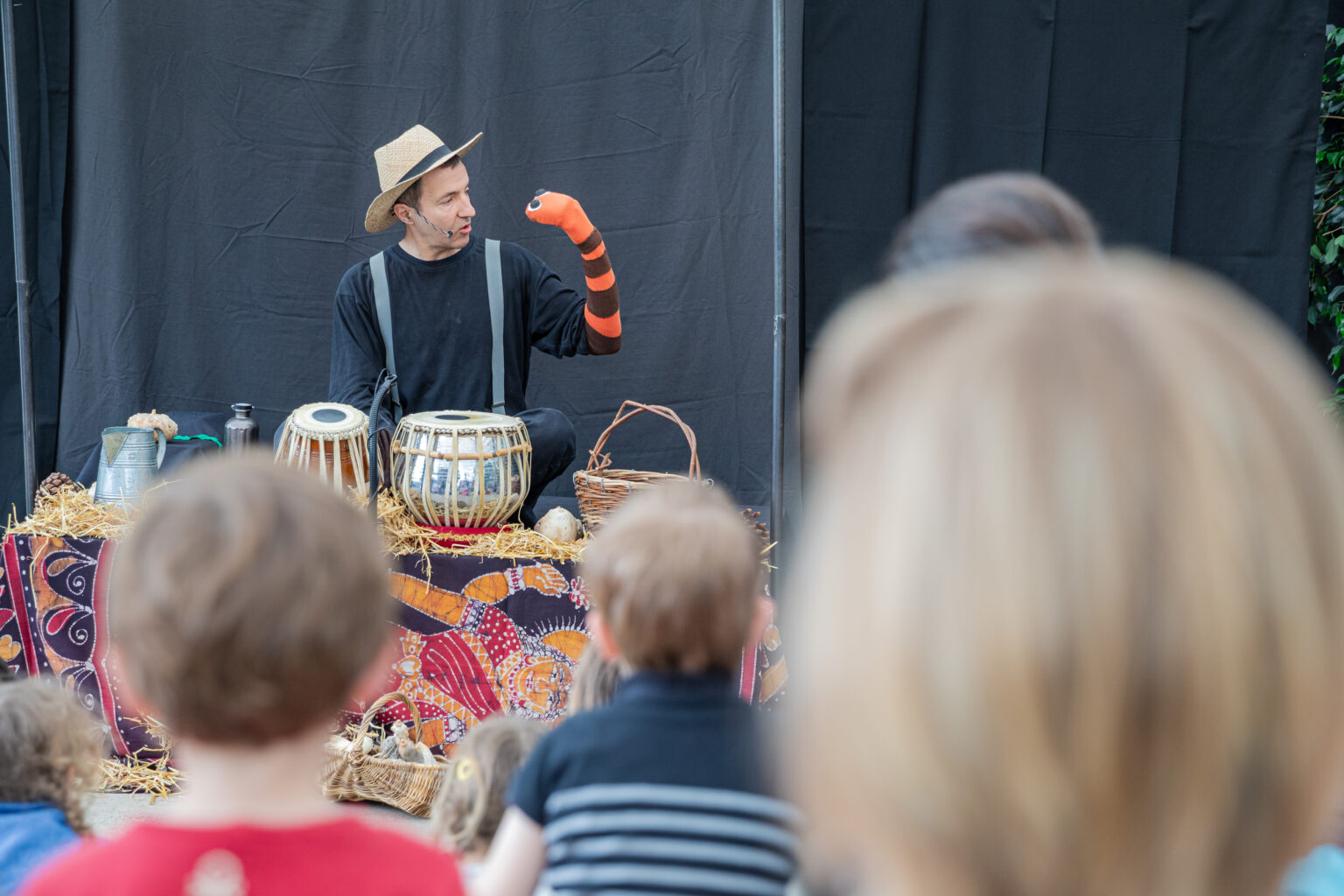 Spectacle Lombric Fourchu à Jardiversité