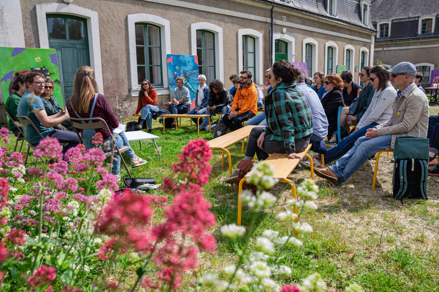 Table ronde Découverte des métiers et formations du monde agricole au parc du Grand Blottereau