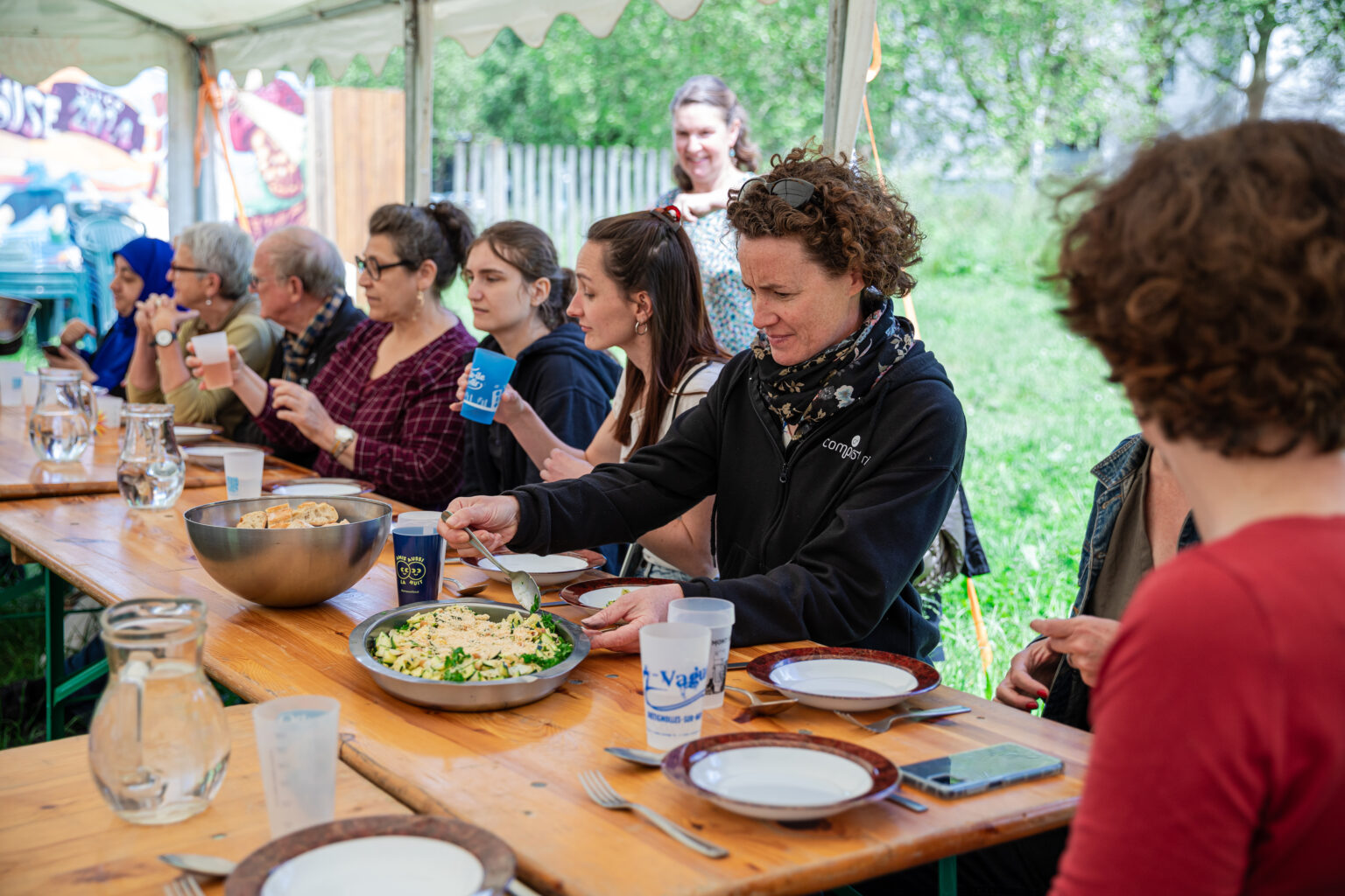 Banquet participatif "De la Terre à l'Assiette" à Pirmil